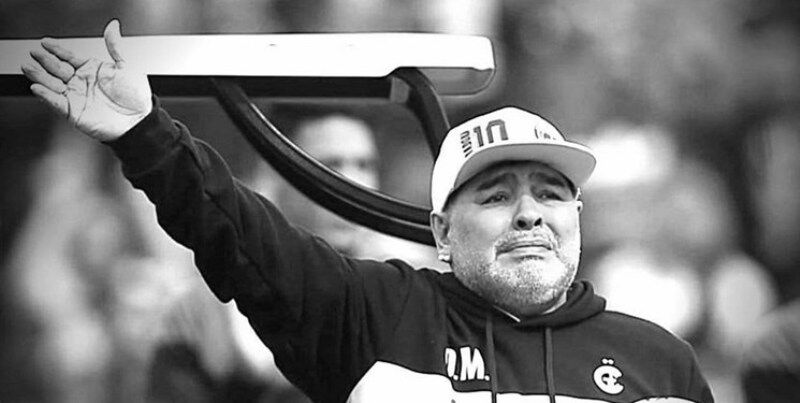 دیگو مارادونا اسطوره فوتبال جهان درگذشت