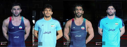 1 طلا ، 2 نقره و 1 برنز نتایج روز نخست تیم ملی کشتی آزاد