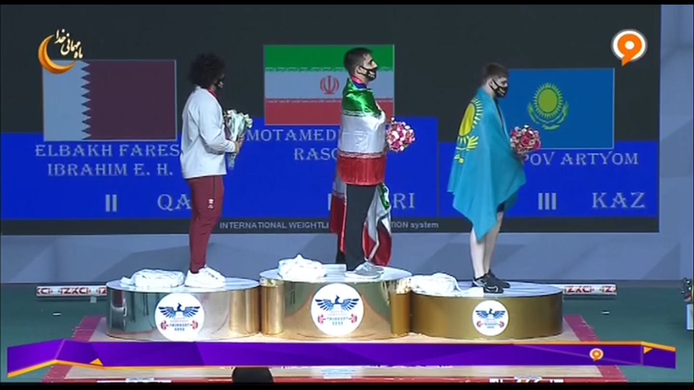 معتمدی به مدال طلای مجموع و دوضرب رسید/ دهدار چهارم شد